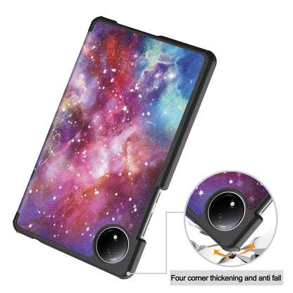 For Xiaomi Redmi Pad SE Stand Case Pattern Print Leather Tablet Cover