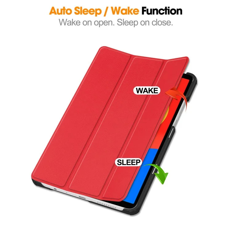 For Xiaomi Redmi Pad SE Case Anti-Scratch Leather Stand Tablet Cover