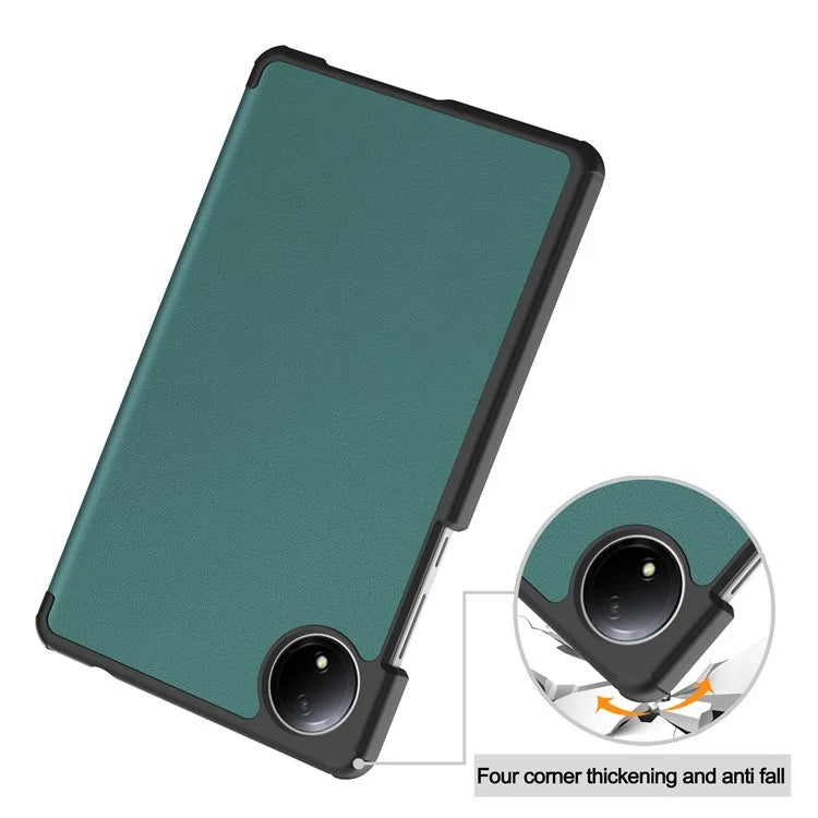 For Xiaomi Redmi Pad SE Case Anti-Scratch Leather Stand Tablet Cover