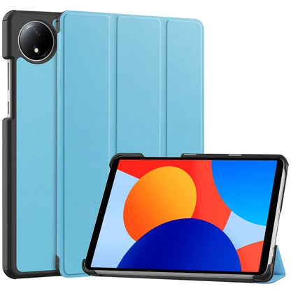For Xiaomi Redmi Pad SE Case Anti-Scratch Leather Stand Tablet Cover