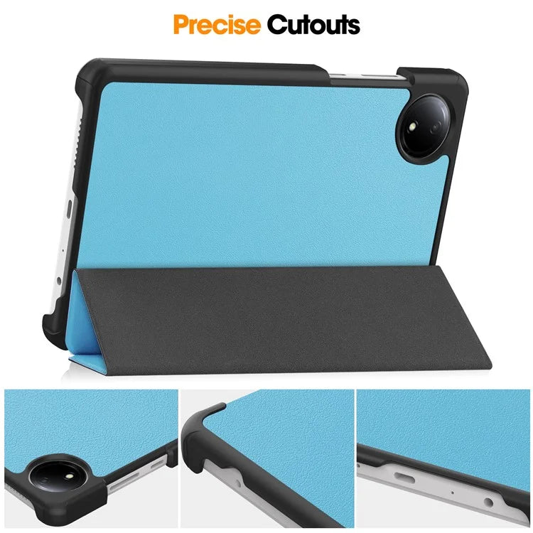 For Xiaomi Redmi Pad SE Case Anti-Scratch Leather Stand Tablet Cover