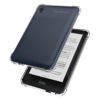 For Kobo Clara Colour  /  BW Case Four Corner Shockproof Transparent Tablet TPU Cover