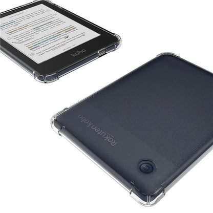 For Kobo Clara Colour  /  BW Case Four Corner Shockproof Transparent Tablet TPU Cover