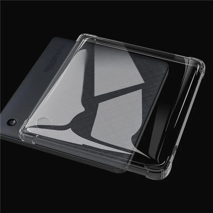 For Kobo Libra H2O Case Four Corner Shockproof Transparent Tablet TPU Cover