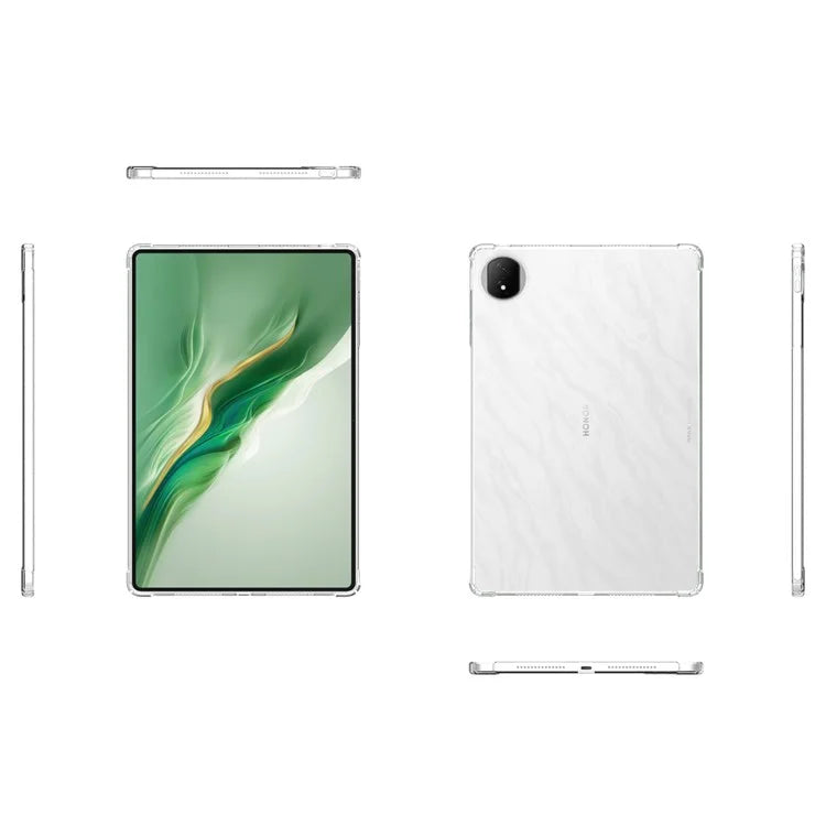 For Honor Magicpad 2 12.3 Case Four Corner Protection Transparent Tablet TPU Cover