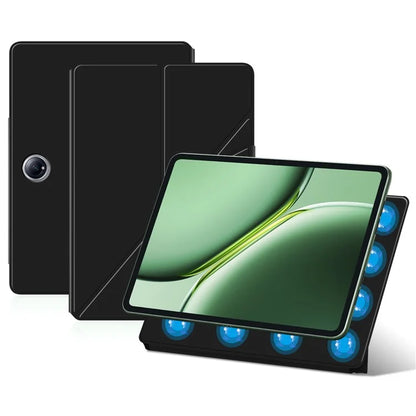 For OnePlus Pad Go Case PU Leather Magnetic Tablet Cover with Origami Stand