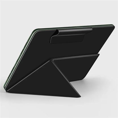 For OnePlus Pad Go Case PU Leather Magnetic Tablet Cover with Origami Stand