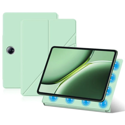 For OnePlus Pad Go Case PU Leather Magnetic Tablet Cover with Origami Stand