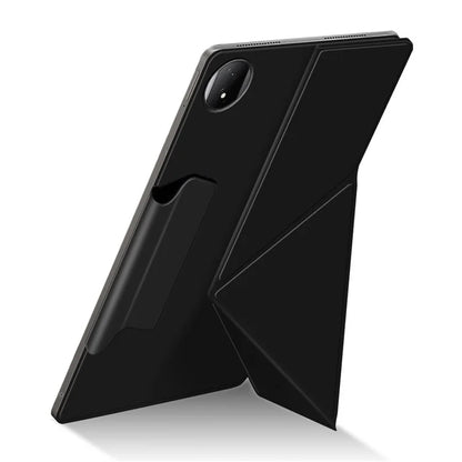For Honor MagicPad 2 12.3 Leather Case Origami Stand Magnetic Tablet Cover Auto Wake / Skeep