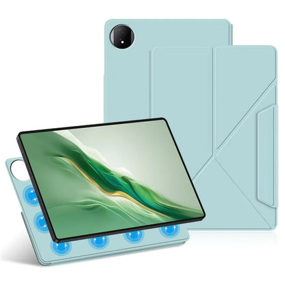 For Honor MagicPad 2 12.3 Leather Case Origami Stand Magnetic Tablet Cover Auto Wake / Skeep