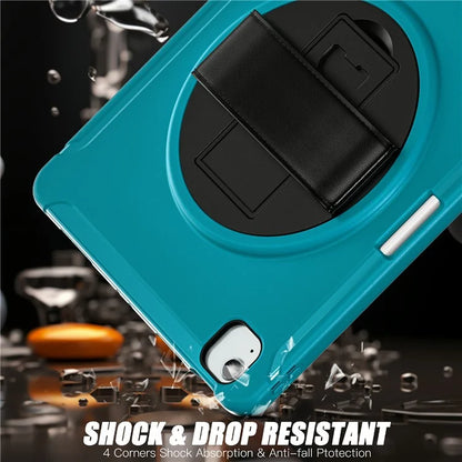 For iPad Air 13 (2024) / iPad Pro 12.9 (2022) / (2021) / (2020) / (2018) Case Kickstand PC+TPU+Silicone Cover with Pen Slot