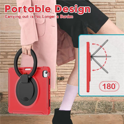 For iPad Air 13 (2024) / iPad Pro 12.9 (2022) / (2021) / (2020) / (2018) Case Hand Grip Kickstand PC+TPU Cover with Pen Slot