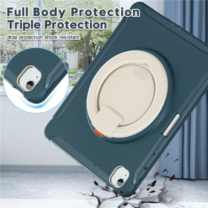 For iPad Air 13 (2024) / iPad Pro 12.9 (2022) / (2021) / (2020) / (2018) Case Hand Grip Kickstand PC+TPU Cover with Pen Slot
