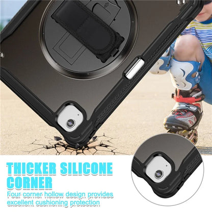 For iPad Air 11 (2024) / Air (2022) / (2020) / iPad Pro 11 (2022) / (2021) / (2020) / (2018) Case Hand Strap Kickstand Cover