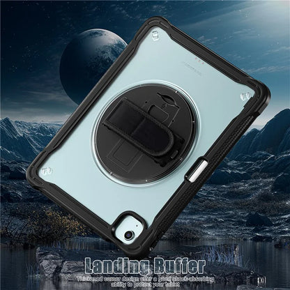 For iPad Air 11 (2024) / Air (2022) / (2020) / iPad Pro 11 (2022) / (2021) / (2020) / (2018) Case Hand Strap Kickstand Cover
