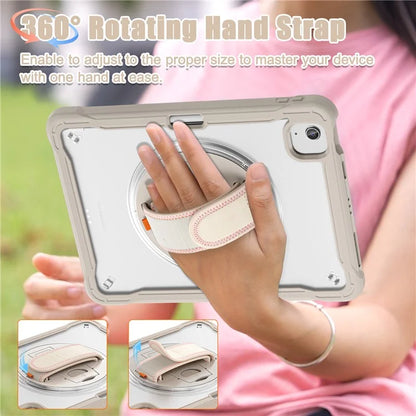 For iPad Air 11 (2024) / Air (2022) / (2020) / iPad Pro 11 (2022) / (2021) / (2020) / (2018) Case Hand Strap Kickstand Cover