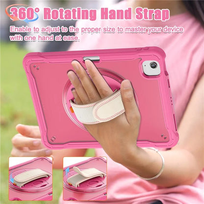 For iPad Air 11 (2024) / Air (2022) / (2020) / iPad Pro 11 (2022) / (2021) / (2020) / (2018) Case Hand Strap Kickstand Cover