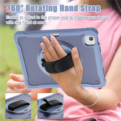 For iPad Air 11 (2024) / Air (2022) / (2020) / iPad Pro 11 (2022) / (2021) / (2020) / (2018) Case Hand Strap Kickstand Cover