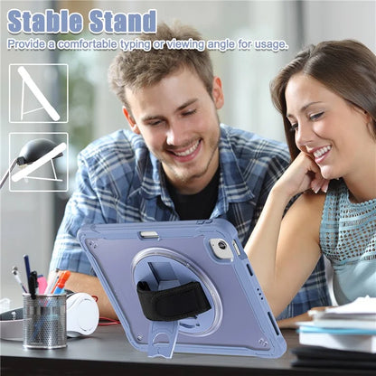 For iPad Air 11 (2024) / Air (2022) / (2020) / iPad Pro 11 (2022) / (2021) / (2020) / (2018) Case Hand Strap Kickstand Cover