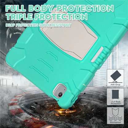 For iPad Air 13 (2024) / iPad Pro 12.9 (2022) / (2021) / (2020) / (2018) Case PC+Silicone Kickstand Tablet Cover
