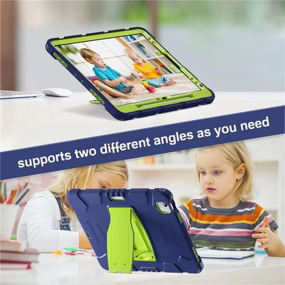 For iPad Air 13 (2024) / iPad Pro 12.9 (2022) / (2021) / (2020) / (2018) Case PC+Silicone Kickstand Tablet Cover