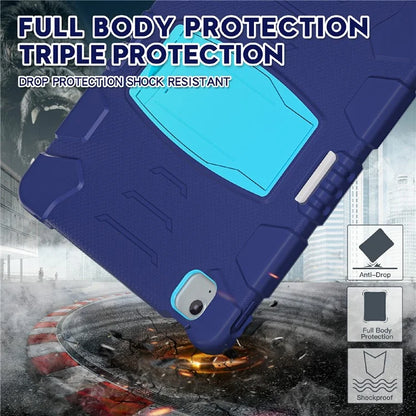 For iPad Air 13 (2024) / iPad Pro 12.9 (2022) / (2021) / (2020) / (2018) Case PC+Silicone Kickstand Tablet Cover