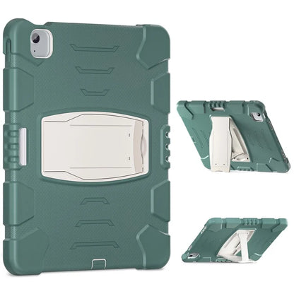 For iPad Air 13 (2024) / iPad Pro 12.9 (2022) / (2021) / (2020) / (2018) Case PC+Silicone Kickstand Tablet Cover