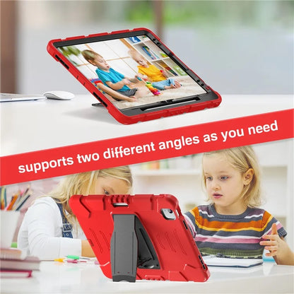 For iPad Air 13 (2024) / iPad Pro 12.9 (2022) / (2021) / (2020) / (2018) Case PC+Silicone Kickstand Tablet Cover