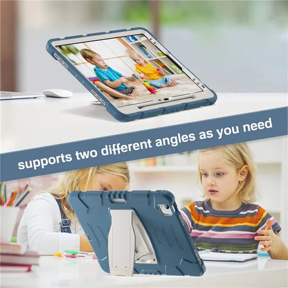 For iPad Air 13 (2024) / iPad Pro 12.9 (2022) / (2021) / (2020) / (2018) Case PC+Silicone Kickstand Tablet Cover