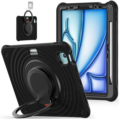 For iPad Air 11 (2024) / Air (2022) / (2020) / iPad Pro 11 (2022) / (2021) / (2020) / (2018) Case Hand Grip Kickstand Tablet Cover