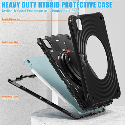 For iPad Air 11 (2024) / Air (2022) / (2020) / iPad Pro 11 (2022) / (2021) / (2020) / (2018) Case Hand Grip Kickstand Tablet Cover