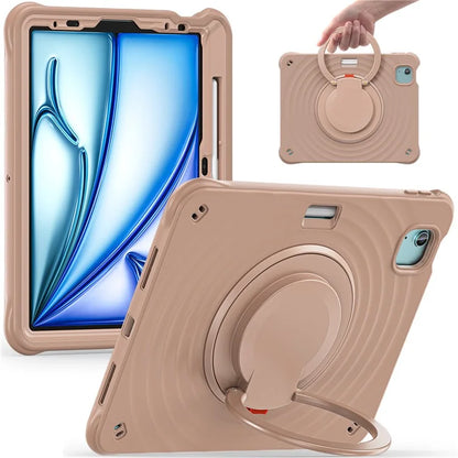 For iPad Air 11 (2024) / Air (2022) / (2020) / iPad Pro 11 (2022) / (2021) / (2020) / (2018) Case Hand Grip Kickstand Tablet Cover
