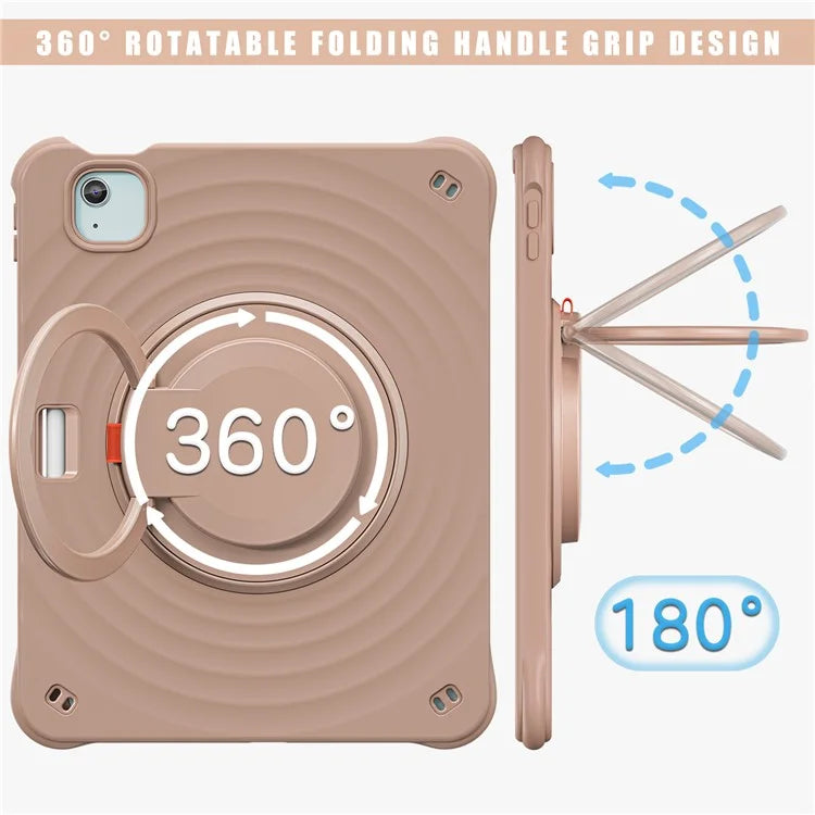 For iPad Air 11 (2024) / Air (2022) / (2020) / iPad Pro 11 (2022) / (2021) / (2020) / (2018) Case Hand Grip Kickstand Tablet Cover