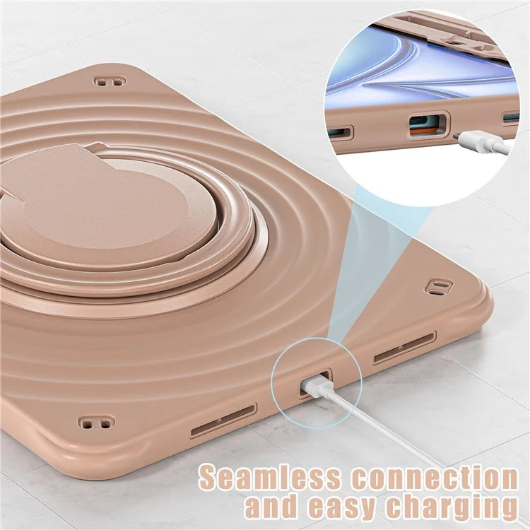 For iPad Air 11 (2024) / Air (2022) / (2020) / iPad Pro 11 (2022) / (2021) / (2020) / (2018) Case Hand Grip Kickstand Tablet Cover