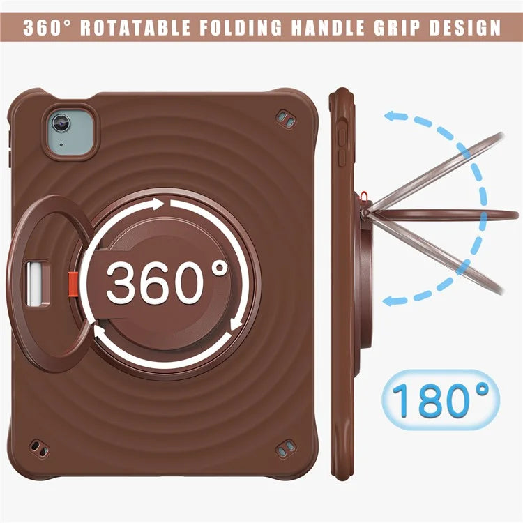 For iPad Air 11 (2024) / Air (2022) / (2020) / iPad Pro 11 (2022) / (2021) / (2020) / (2018) Case Hand Grip Kickstand Tablet Cover