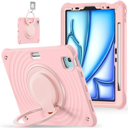 For iPad Air 11 (2024) / Air (2022) / (2020) / iPad Pro 11 (2022) / (2021) / (2020) / (2018) Case Hand Grip Kickstand Tablet Cover