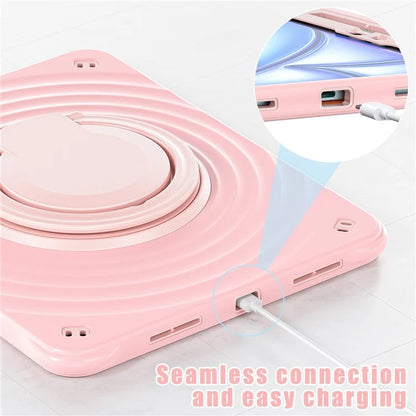 For iPad Air 11 (2024) / Air (2022) / (2020) / iPad Pro 11 (2022) / (2021) / (2020) / (2018) Case Hand Grip Kickstand Tablet Cover