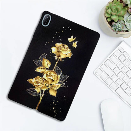 For Huawei MatePad SE 11 TPU Case Pattern Printing Slim Tablet Protective Cover