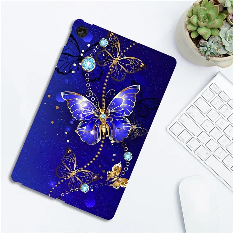 For Lenovo Tab M10 Plus (3rd Gen) TPU Case Pattern Printing Slim Tablet Protective Cover