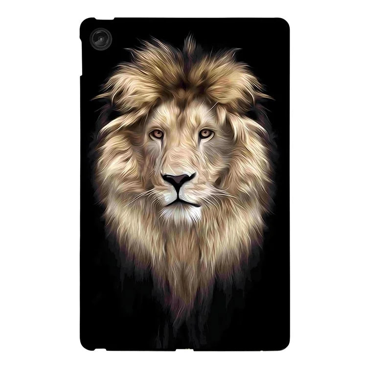 For Lenovo Tab M10 Plus (3rd Gen) TPU Case Pattern Printing Slim Tablet Protective Cover