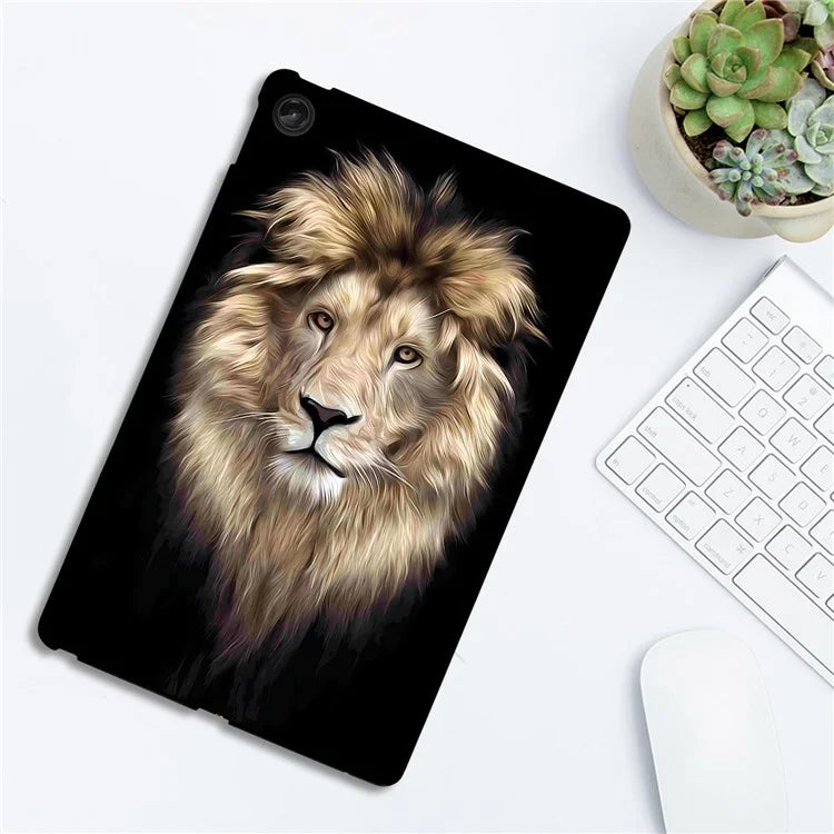 For Lenovo Tab M10 Plus (3rd Gen) TPU Case Pattern Printing Slim Tablet Protective Cover