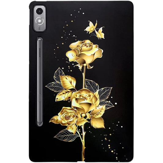 For Lenovo Tab P12 TPU Case Pattern Printing Slim Tablet Protective Cover