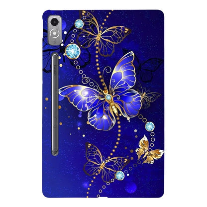 For Lenovo Tab P12 TPU Case Pattern Printing Slim Tablet Protective Cover