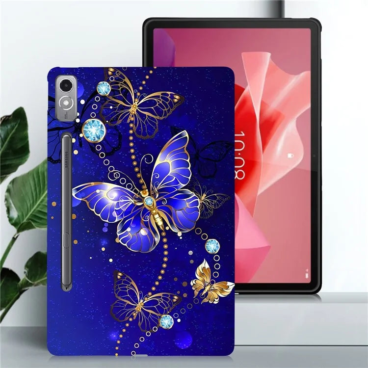 For Lenovo Tab P12 TPU Case Pattern Printing Slim Tablet Protective Cover