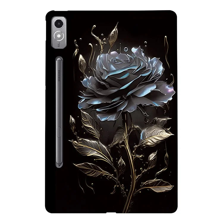 For Lenovo Tab P12 TPU Case Pattern Printing Slim Tablet Protective Cover