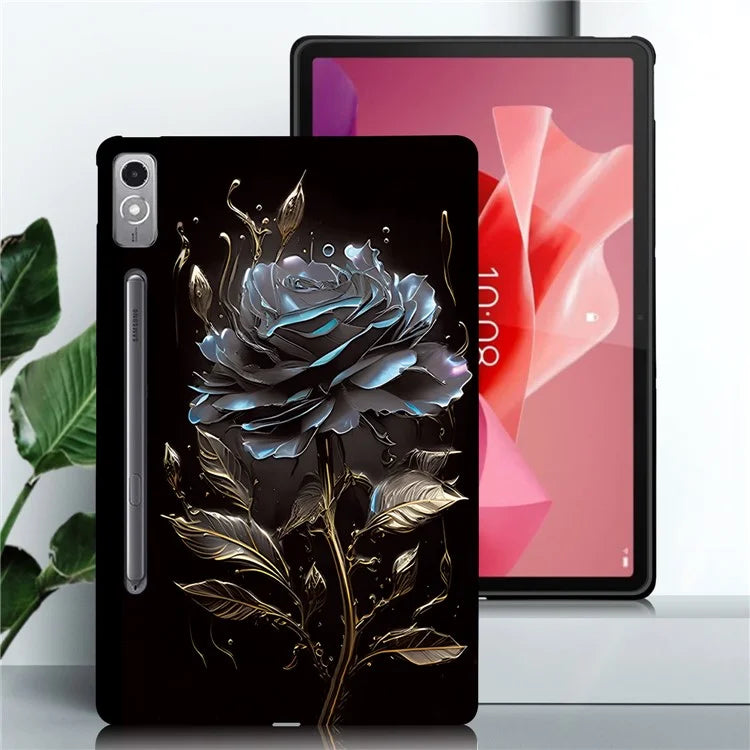 For Lenovo Tab P12 TPU Case Pattern Printing Slim Tablet Protective Cover