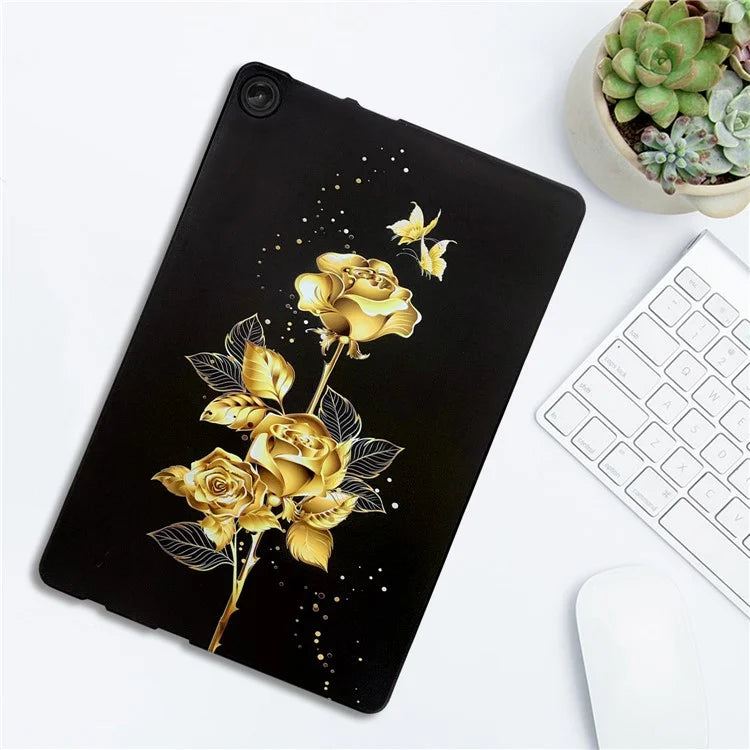 For Lenovo Tab M10 (Gen 3) TPU Case Pattern Printing Slim Tablet Protective Cover
