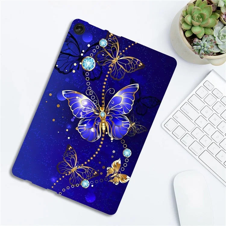 For Lenovo Tab M10 (Gen 3) TPU Case Pattern Printing Slim Tablet Protective Cover