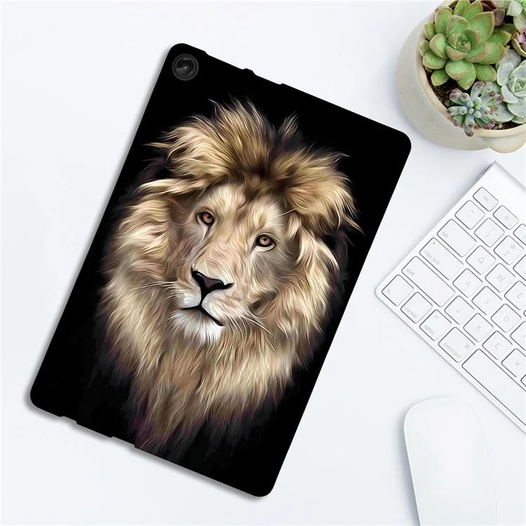 For Lenovo Tab M10 (Gen 3) TPU Case Pattern Printing Slim Tablet Protective Cover