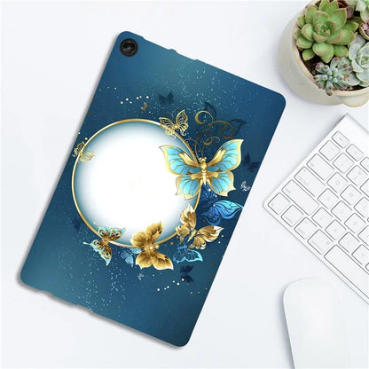 For Lenovo Tab M10 (Gen 3) TPU Case Pattern Printing Slim Tablet Protective Cover